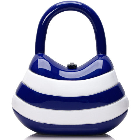 Stacie Cobalt Blue & White