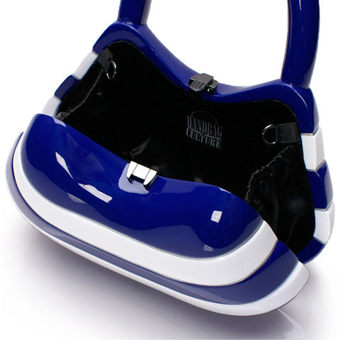 Stacie Cobalt Blue & White