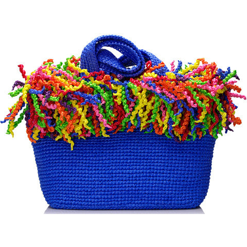 Spiral Bag (Happy Bag), Blue with Multi-Colors